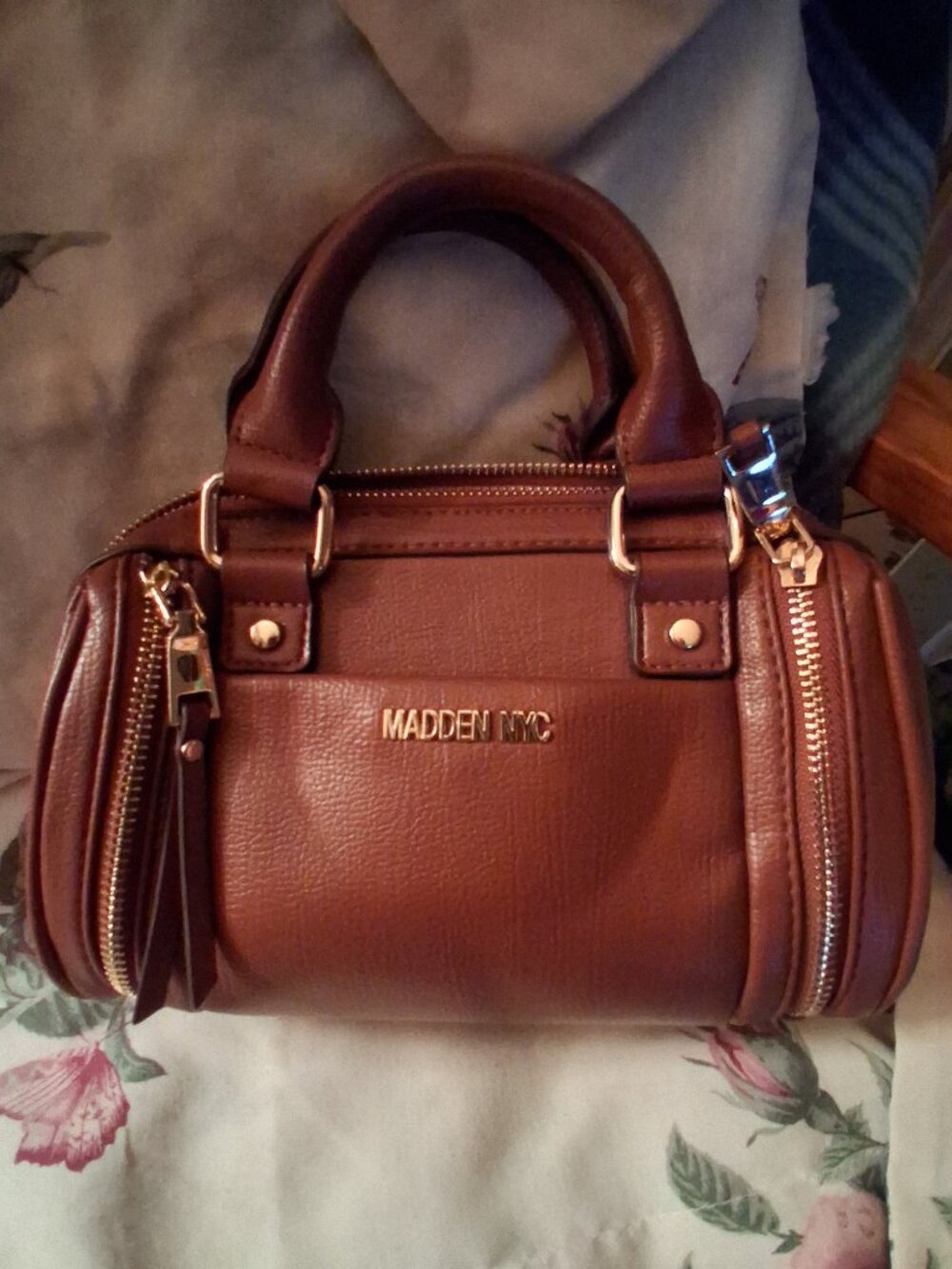 Madden NYC brown satchel purse